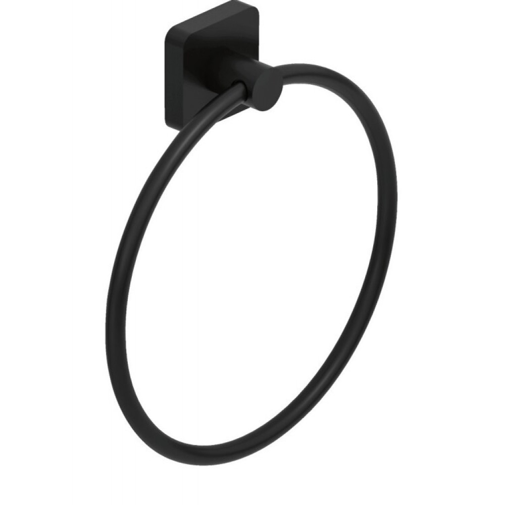 Полотенцедержатель, Kludi, VELA S, шгв 168*35*186, цвет-черный матовый (Matt Black, Nero Opaco)