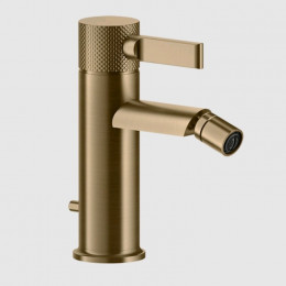 Смеситель для биде, Gessi, Inciso, цвет-Warm Bronze Brushed PVD