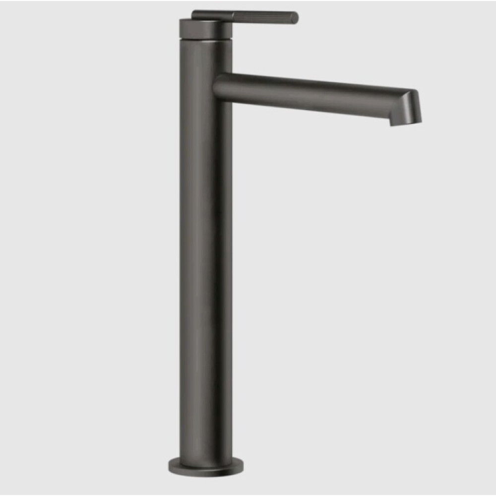 Смеситель для раковины, Gessi, Ingranaggio, цвет-Black Metal Brushed PVD