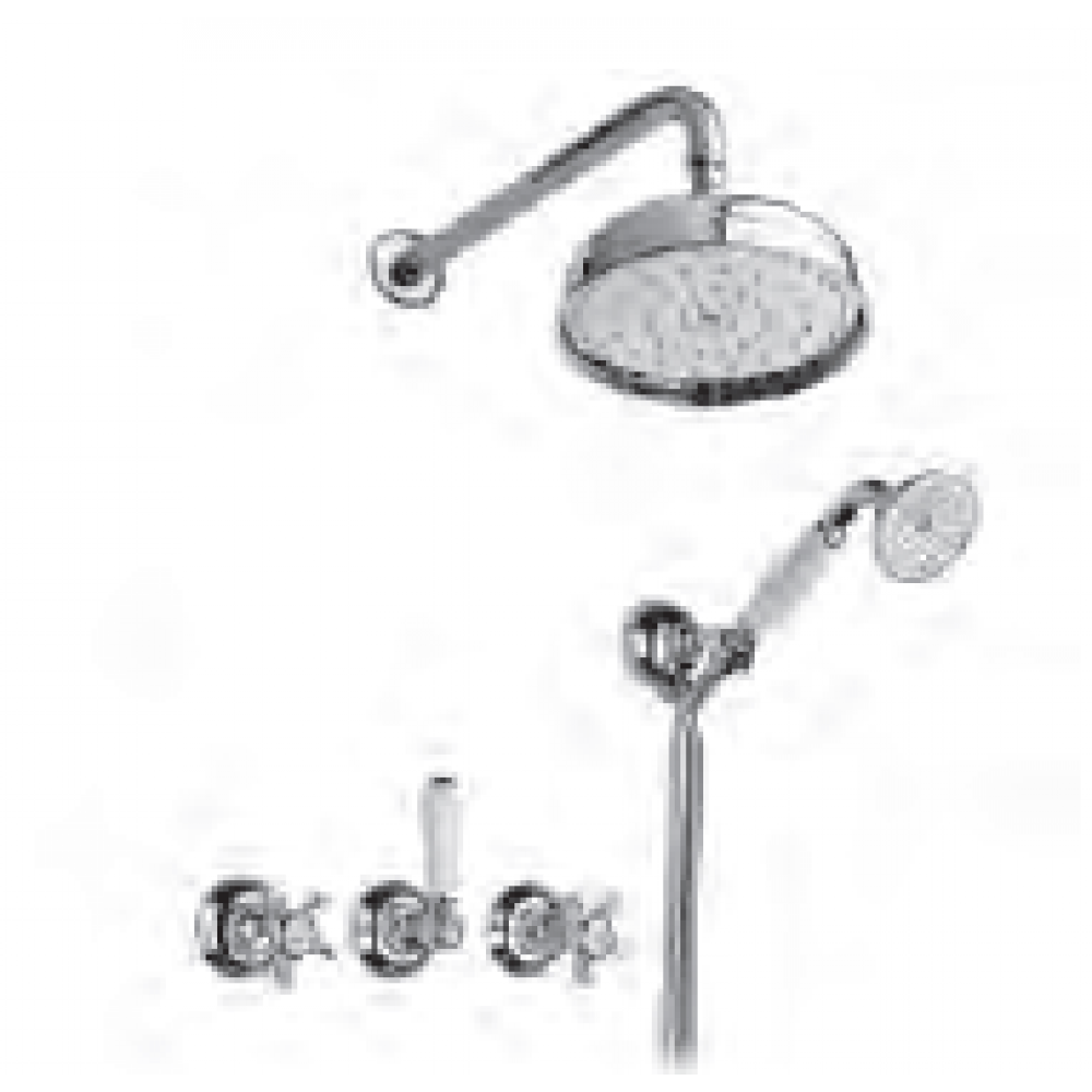 Душевая стойка, Nicolazzi, Half Dome, цвет-хром