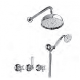 Душевая стойка, Nicolazzi, Half Dome, цвет-хром