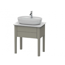 Тумба для консоли, Duravit, Luv, шгв 688*450*743, раковина-необходимо заказать, цвет-каменно-серый шелковисто-матовый