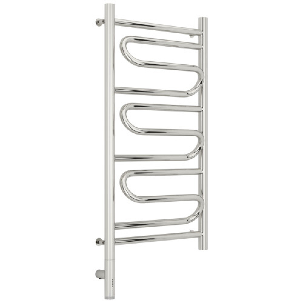 Полотенцесушитель, Сунержа, Элегия 3.0, шгв 432*120*924, нижнее слева, МЭМ, цвет-сталь (без покрытия)