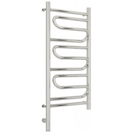 Полотенцесушитель, Сунержа, Элегия 3.0, шгв 432*120*924, нижнее слева, МЭМ, цвет-сталь (без покрытия)