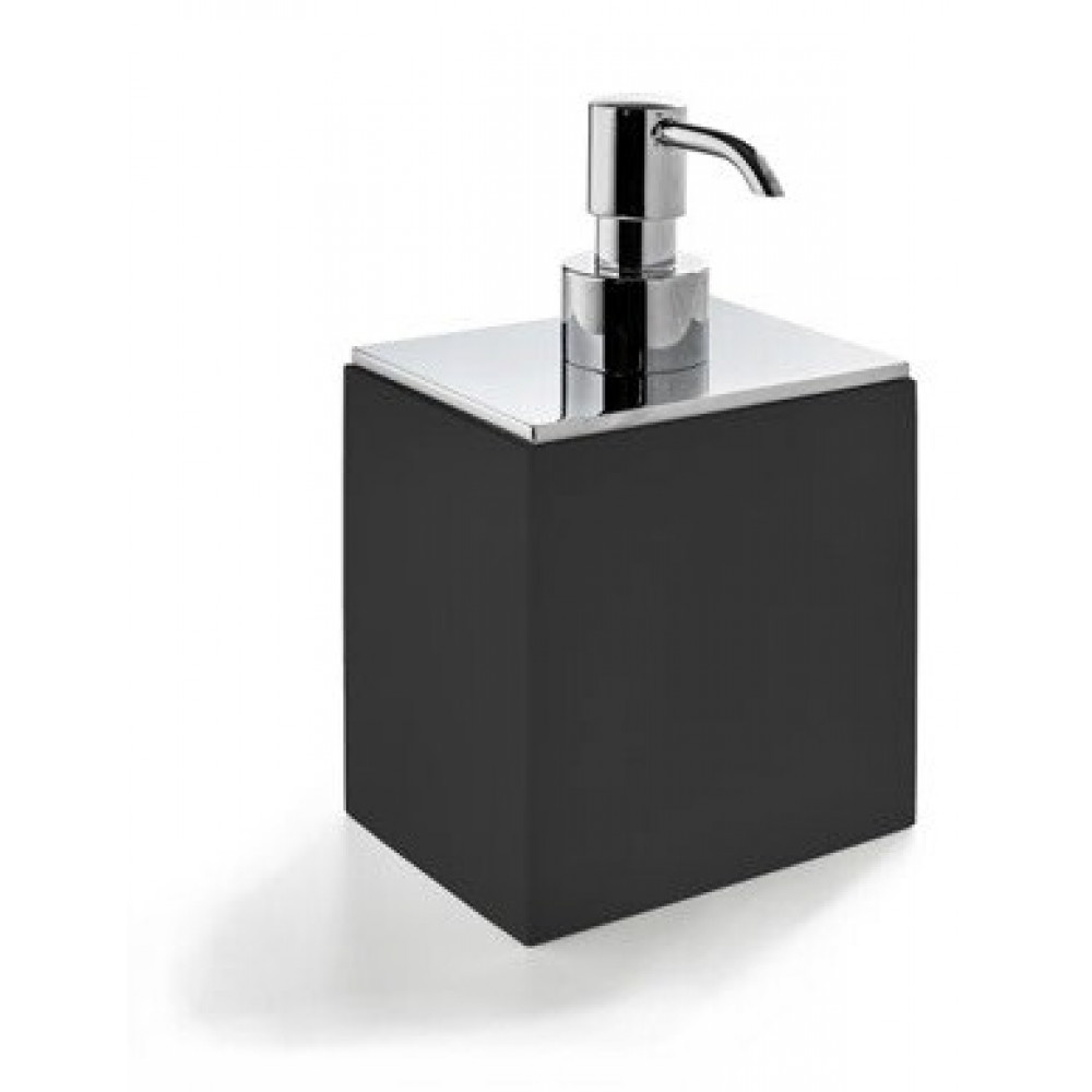 Дозатор для жидкого мыла, 3SC, BeMood Black, шгв 100*80*165, цвет дозатора-хром