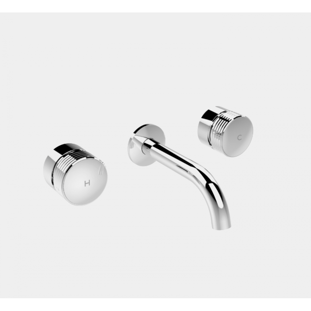 Смеситель для раковины, Fima Carlo Frattini, Texture Collection, H COLLECTION, цвет-золото