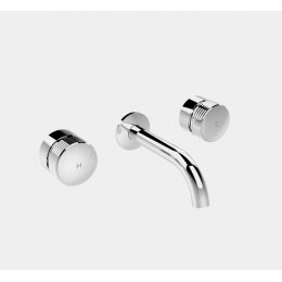 Смеситель для раковины, Fima Carlo Frattini, Texture Collection, H COLLECTION, цвет-золото