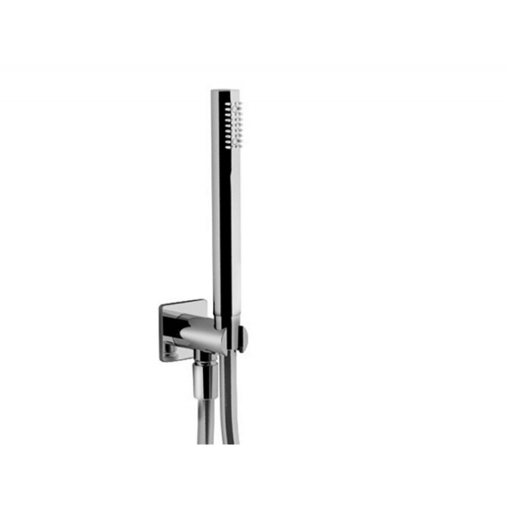 Душевой набор, Fantini, Mint, цвет-матовая натуральная сталь