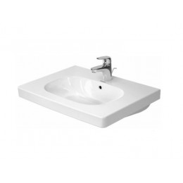 Раковина, Duravit, D-Code, шгв 650*485*175, отверстия для смесителя-1, цвет-белый