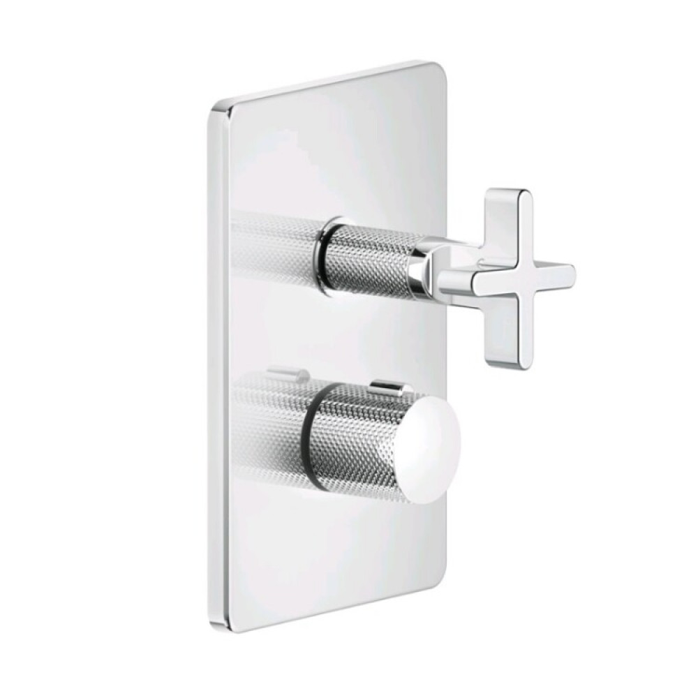 Смеситель для душа, Gessi, Inciso Bath&Shower, на 1 потребитель, цвет-хром