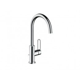 Смеситель для раковины, Hansgrohe, Axor Uno, цвет-шлифованная медь