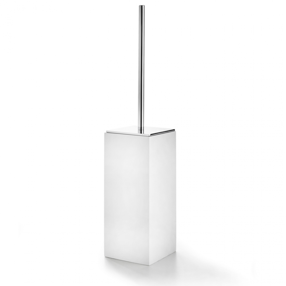 Ёршик, 3SC, BeMood, шгв 105*105*500, цвет колбы-белый, цвет-никель сатинированный полированный (Polished Satin Nickel)