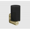 Стакан, Gessi, 316, шгв 75*107.5*154, цвет-чёрный/Brushed Brass PVD