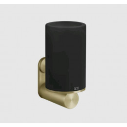 Стакан, Gessi, 316, шгв 75*107.5*154, цвет-чёрный/Brushed Brass PVD