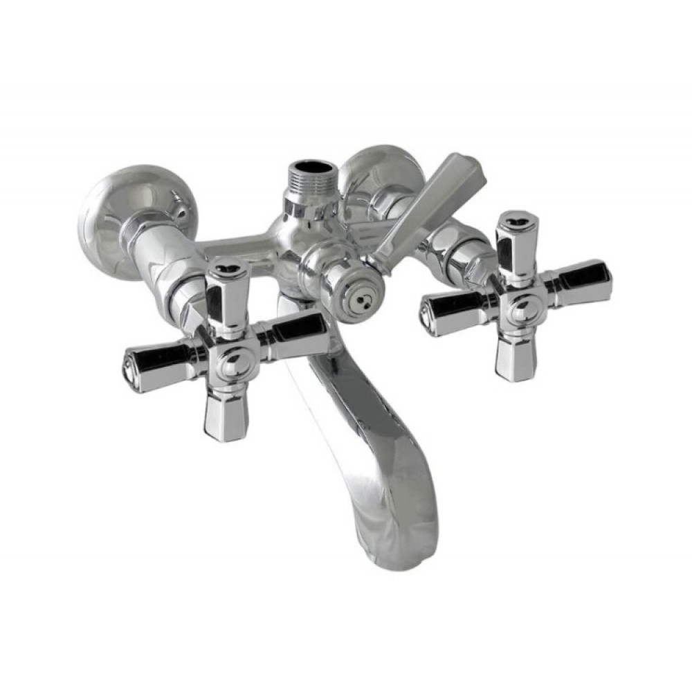 Смеситель для ванны и душа, Nicolazzi, Teide Four, цвет-Chrome