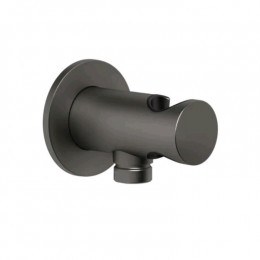 Шланговое подсоединение, Gessi, Anello, цвет-Black Metal Brushed PVD