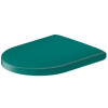 Сиденье для унитаза, Duravit, Millio, шг 385*468, цвет-Аквамарин матовый