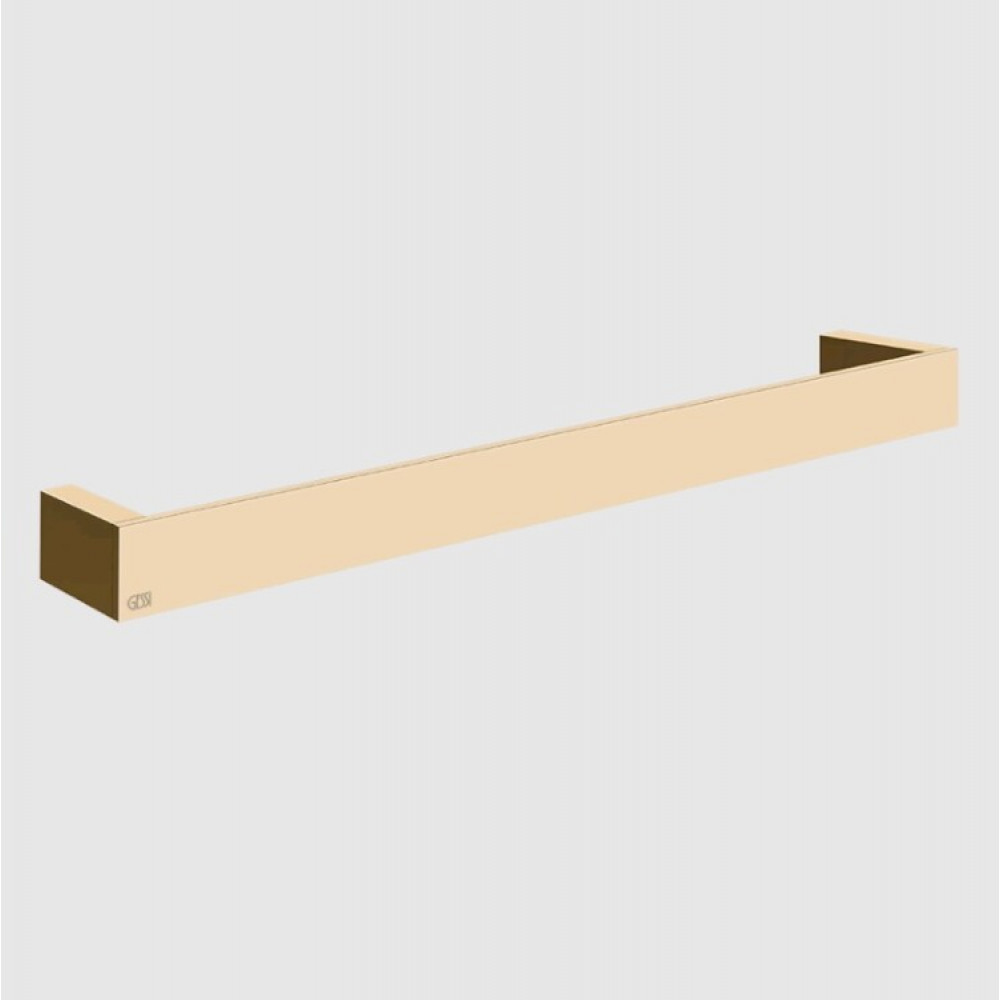 Полотенцедержатель, Gessi, Rettangolo, шгв 465*65*35, цвет-Warm Bronze PVD
