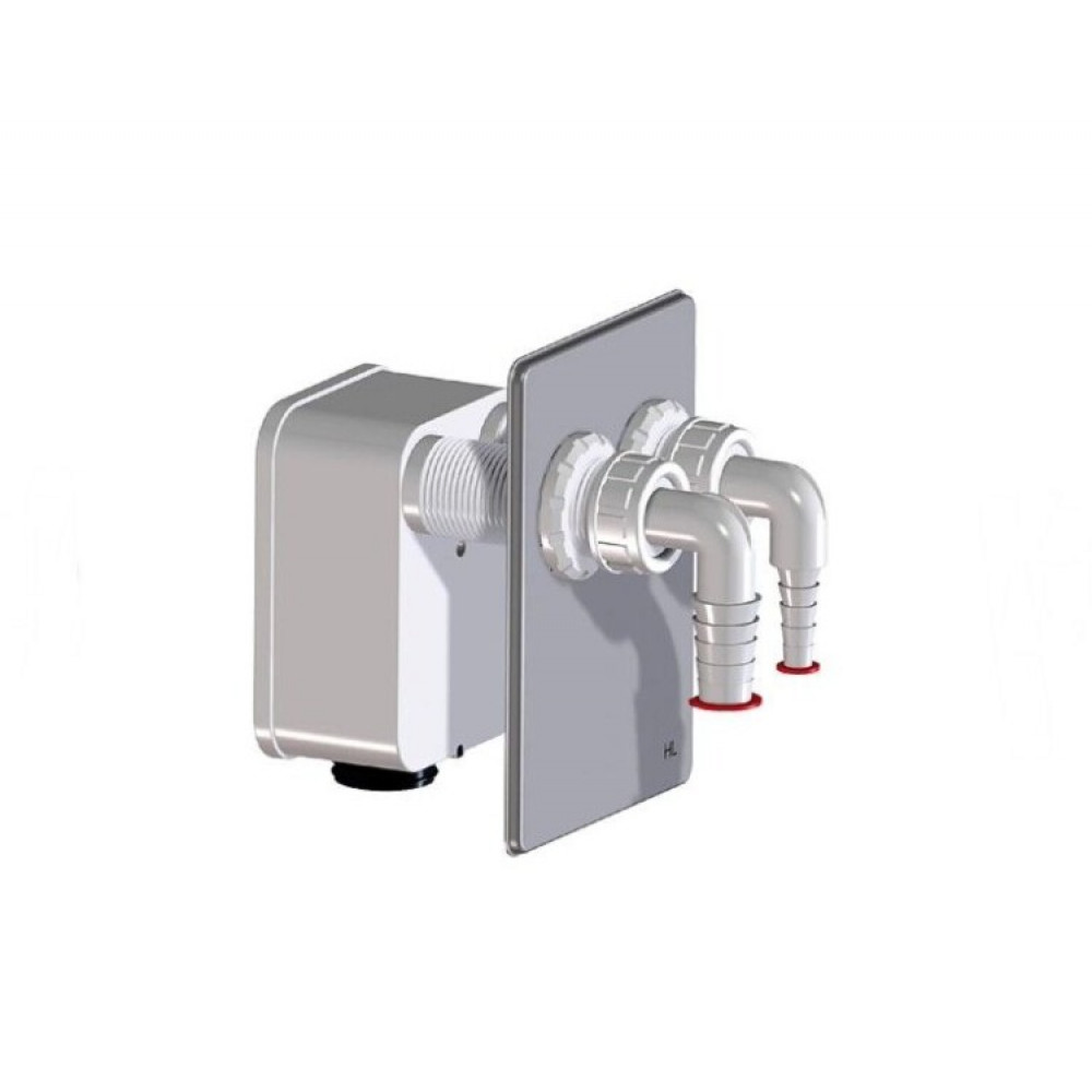 Комплект, HL, для присоединения 2-х стиральных машин, подходит к сифону HL4000.0