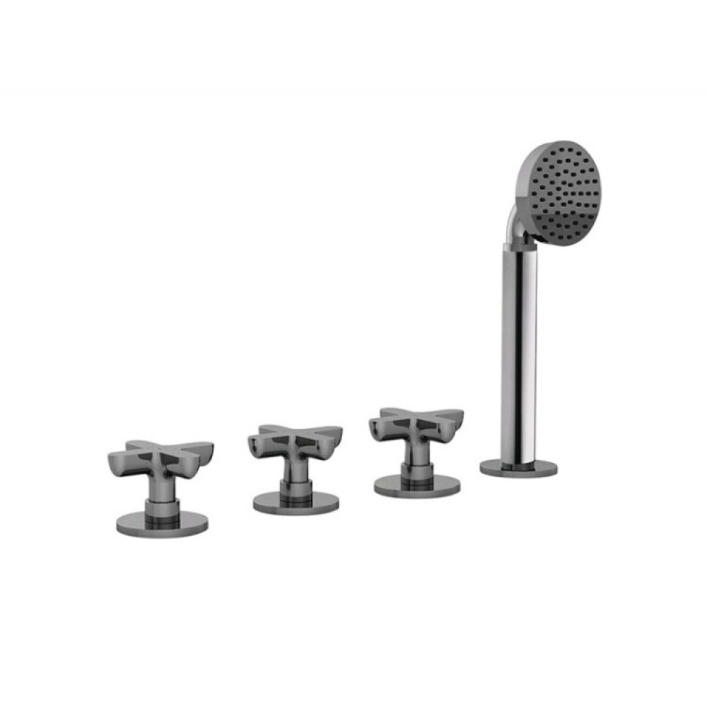 Смеситель для душа, Fantini, Icona Classic, цвет-Matt British Gold PVD