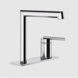 Смеситель для раковины, Gessi, Ingranaggio, цвет-хром