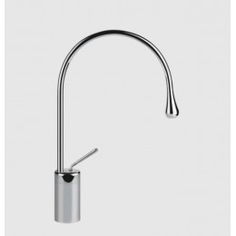 Смеситель для раковины, Gessi, Goссia, цвет-хром