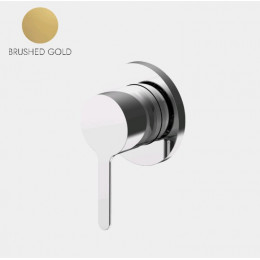 Смеситель для душа, Fima Carlo Frattini, Snap, цвет-золото брашированное