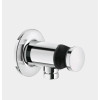Шланговое подсоединение, Gessi, Inciso, цвет-Chrome