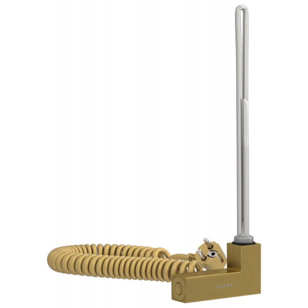 Модуль, Сунержа, CUBE, электрический многофункциональный, правый, цвет-латунь состаренная