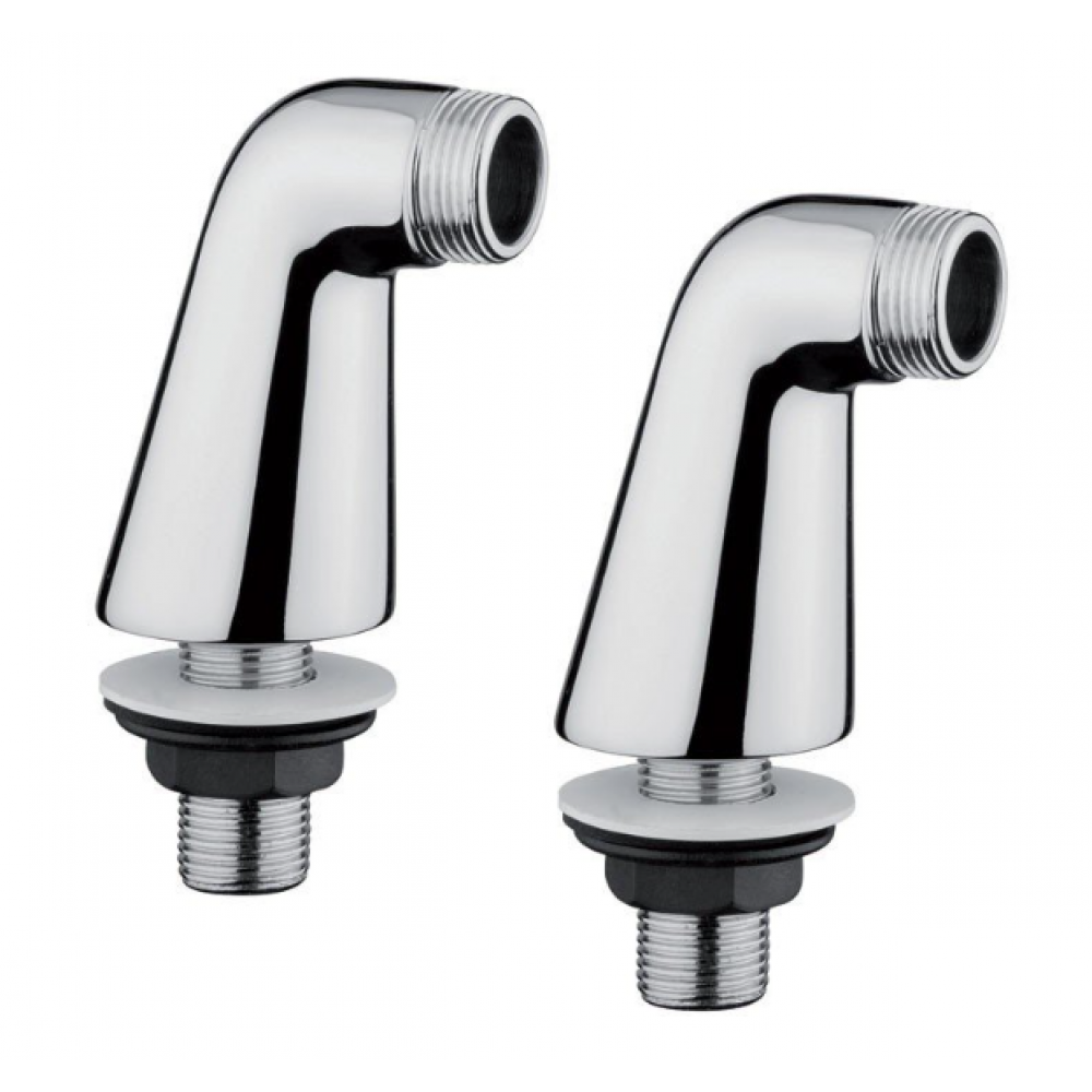 Соединительные трубки, Fima Carlo Frattini, Shower accessories, для установки смесителя на борт ванны, цвет хром