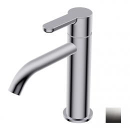 Смеситель для раковины, Ritmonio, Diametro35 Elegance, цвет-хром брашированный (Brushed Chrome)