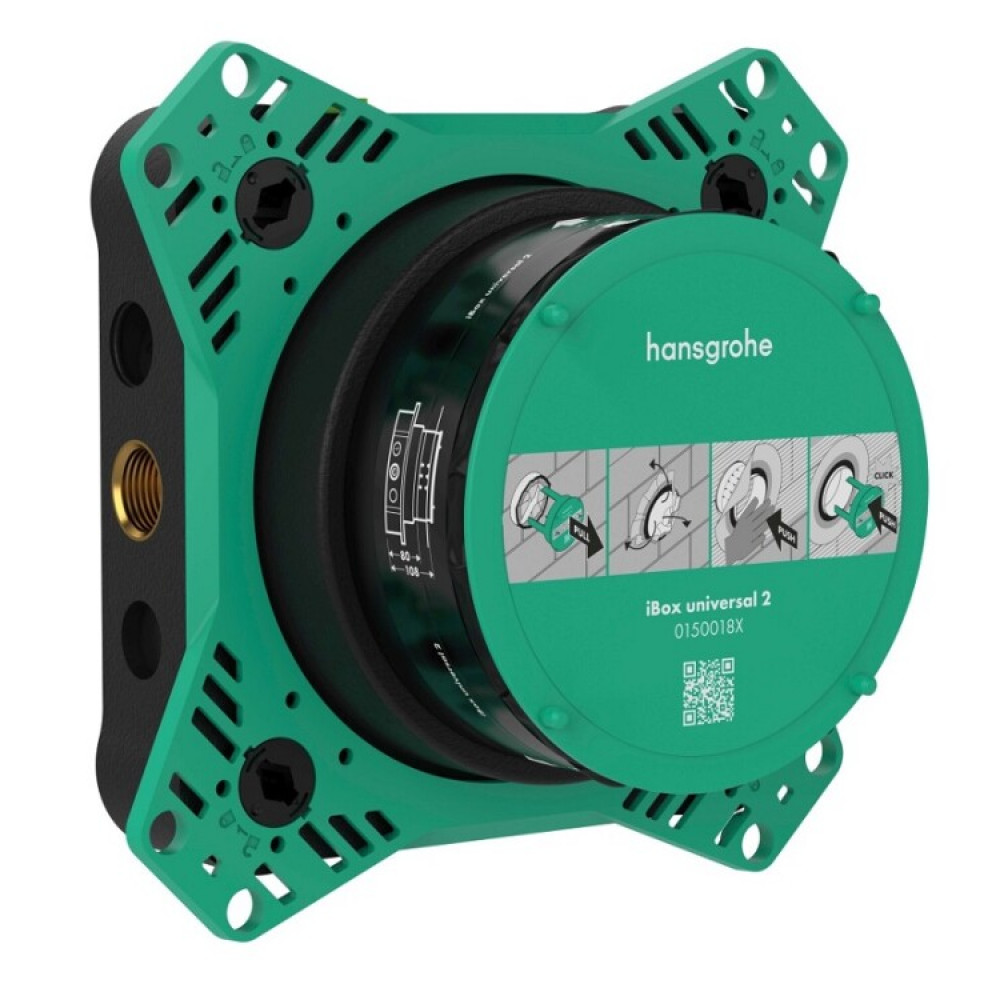 Внутренняя часть, Hansgrohe, iBox universal 2, назначение-смеситель для душа термостатический