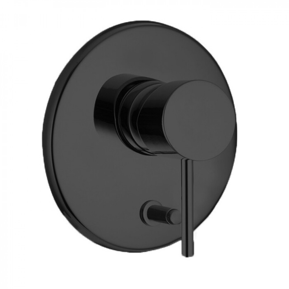 Смеситель для душа, Fima Carlo Frattini, Spillo Up, на 2 потребителя, цвет-черный матовый