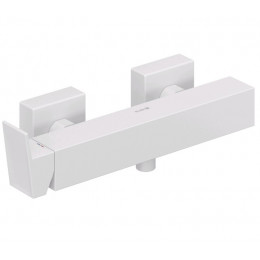 Смеситель для душа, Kludi, DECUS, на 2 потребителя, цвет-белый матовый (Matt White, Bianco Opaco)