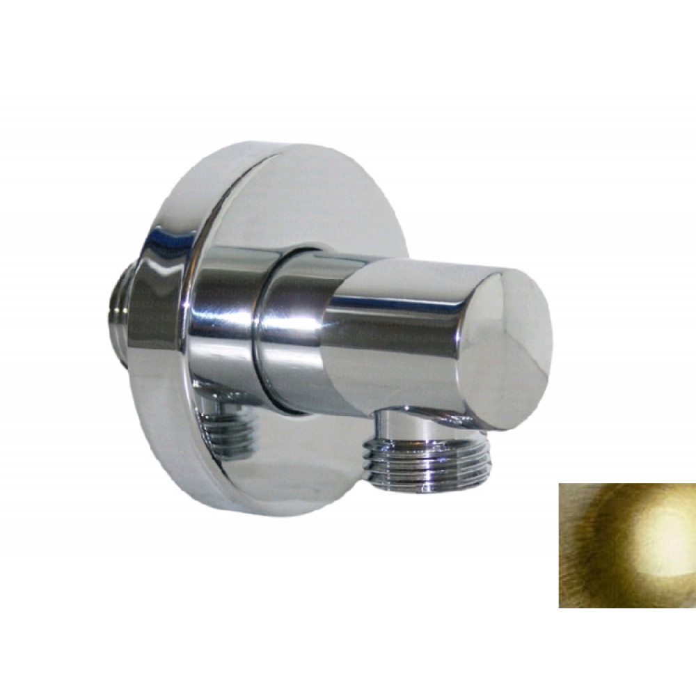 Шланговое подсоединение, Nicolazzi, Doccia, цвет-Bronze Plated