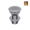 Донный клапан, Ritmonio, для раковин, 1 1/4", цвет-Brushed bronze