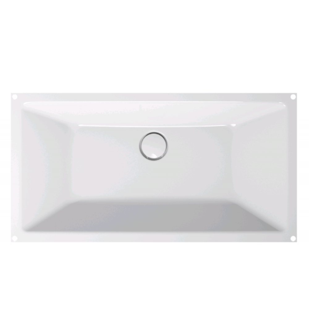 Раковина, Bette, BetteLoft, шгв 740*386*100, отверстия для смесителя-отсутствуют, BetteGlasur® Plus, цвет-белый