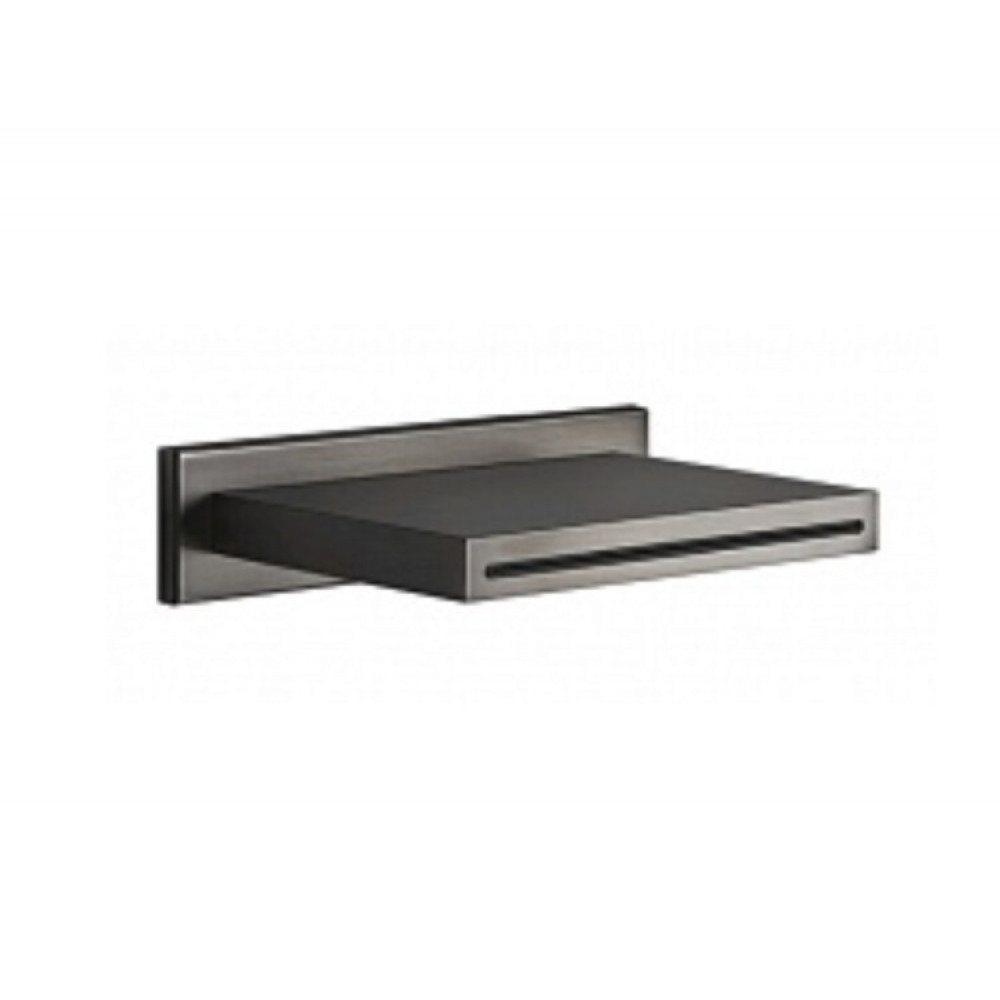 Излив, Gessi, Cascata, цвет-Black Metal Brushed PVD