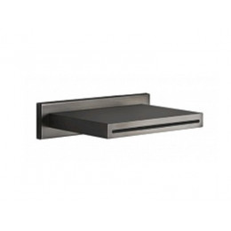 Излив, Gessi, Cascata, цвет-Black Metal Brushed PVD