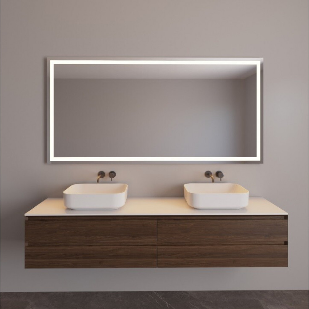 Зеркало, MOBO, Prime, прямоугольное, шгв 1300*34*700, с подсветкой, тач кольцо, 3000K-6000K