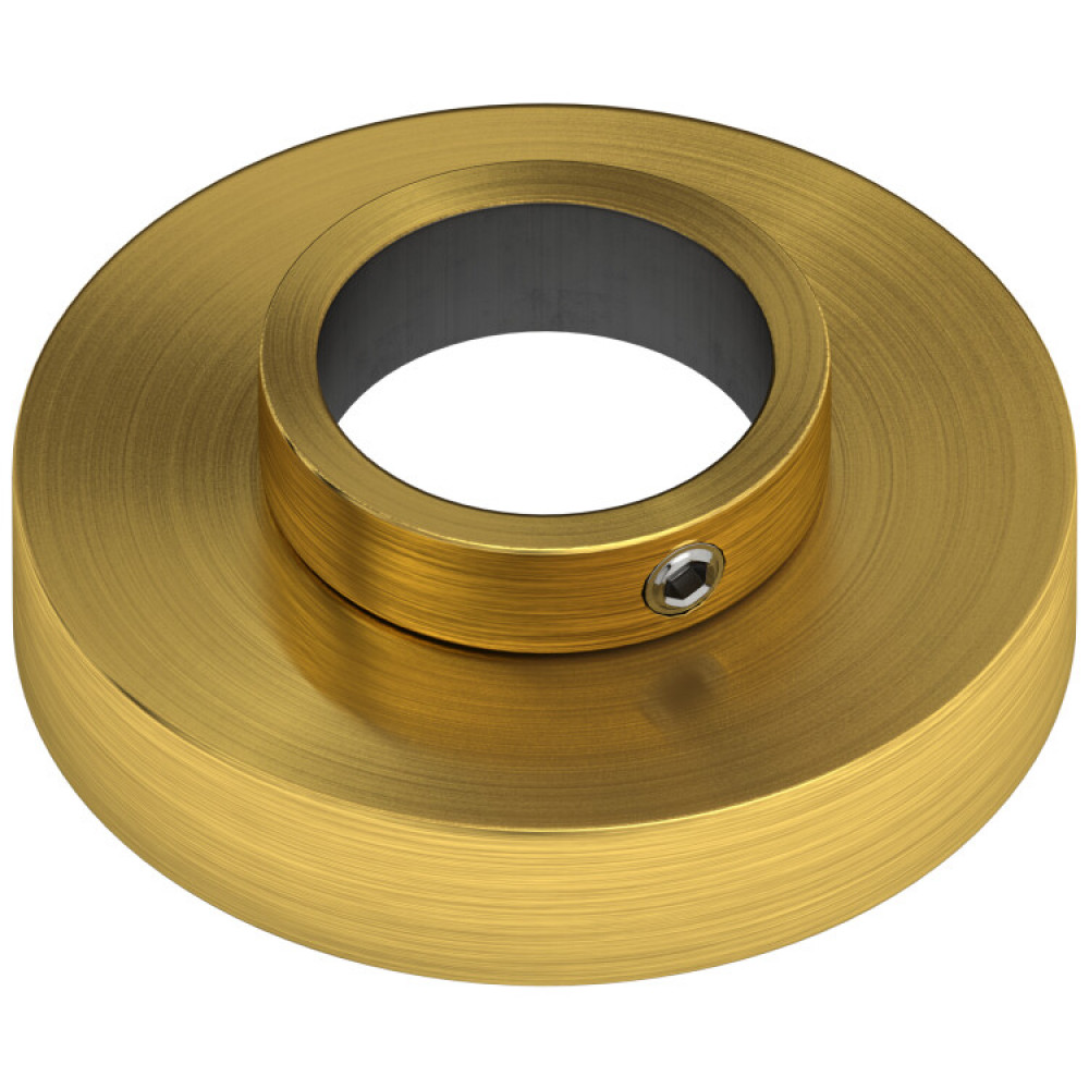 Отражатель, Сунержа, TUBE, материал-нержавеющая сталь, диаметр внутренний-1/2" (21.7 мм), цвет-латунь состаренная