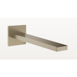 Излив, Gessi, Inverso Rigato, для раковины, цвет-Finox Brushed Nickel