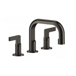 Смеситель для раковины, Gessi, Inciso, цвет-Aged Bronze