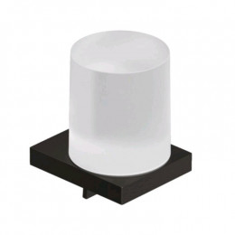 Дозатор для жидкого мыла, Kludi, VELA C, шгв 78*96*120, цвет дозатора-сталь оружейная