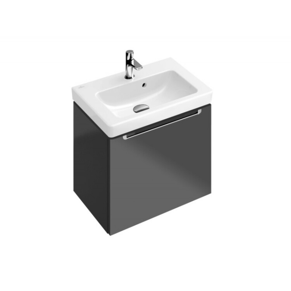 Раковина, Villeroy&Boch, Subway 2.0, шг 450*370, отверстия для смесителя-1, цвет-альпийский белый