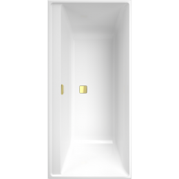 Ванна, Villeroy&Boch, Collaro, шгв 1600*750*470, цвет-альпийский белый (белый Alpin)/золото