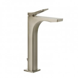 Смеситель для раковины, Gessi, Rilievo, цвет-Finox Brushed Nickel