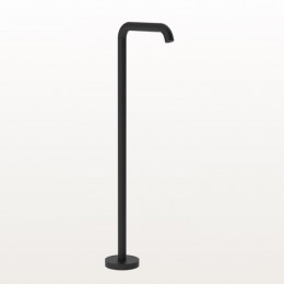 Излив, Gessi, 316 Bath-Shower, цвет-черный матовый