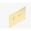 Клавиша смыва, THG, General Items, для унитаза, шв 250*165, цвет-золото светлое