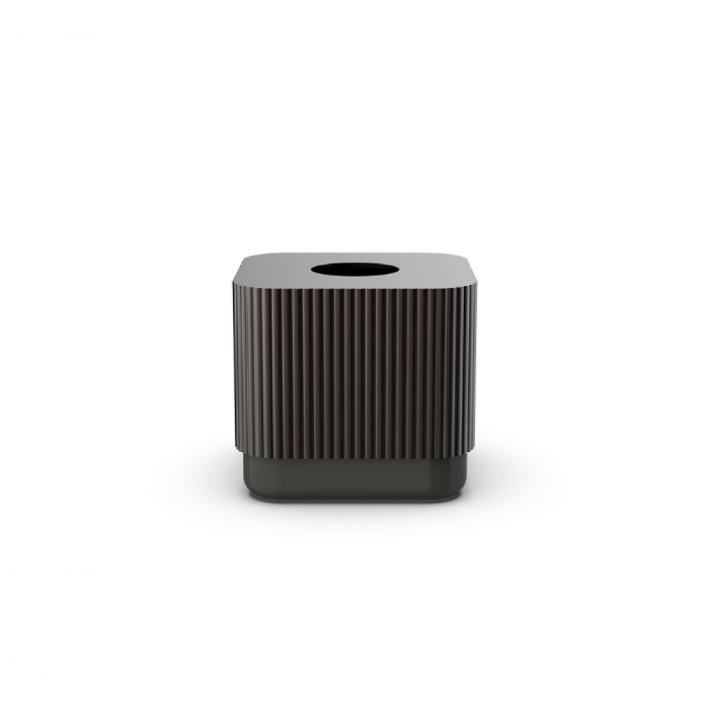 Корзина для бумаги, Decor Walther, Of.Line, шгв 145*145*130, цвет-Mocca/Moor